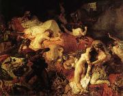 Eugene Delacroix The Death of Sardanapalus Spain oil painting artist